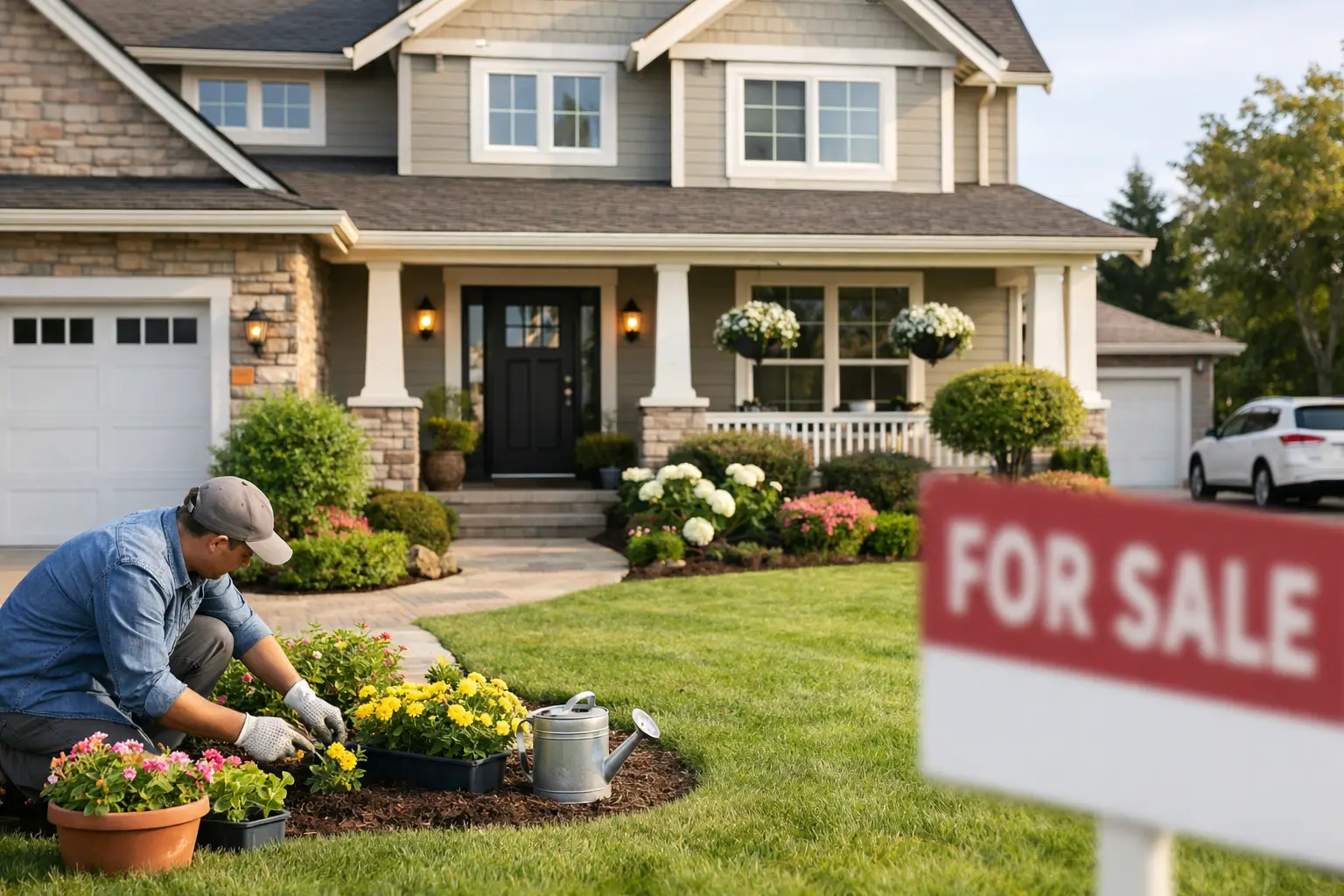Read more about the article Curb Appeal Improvements Before Selling Your Home