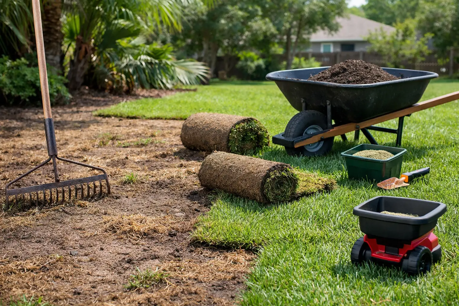 Read more about the article How to Fix a Patchy Lawn in North Florida