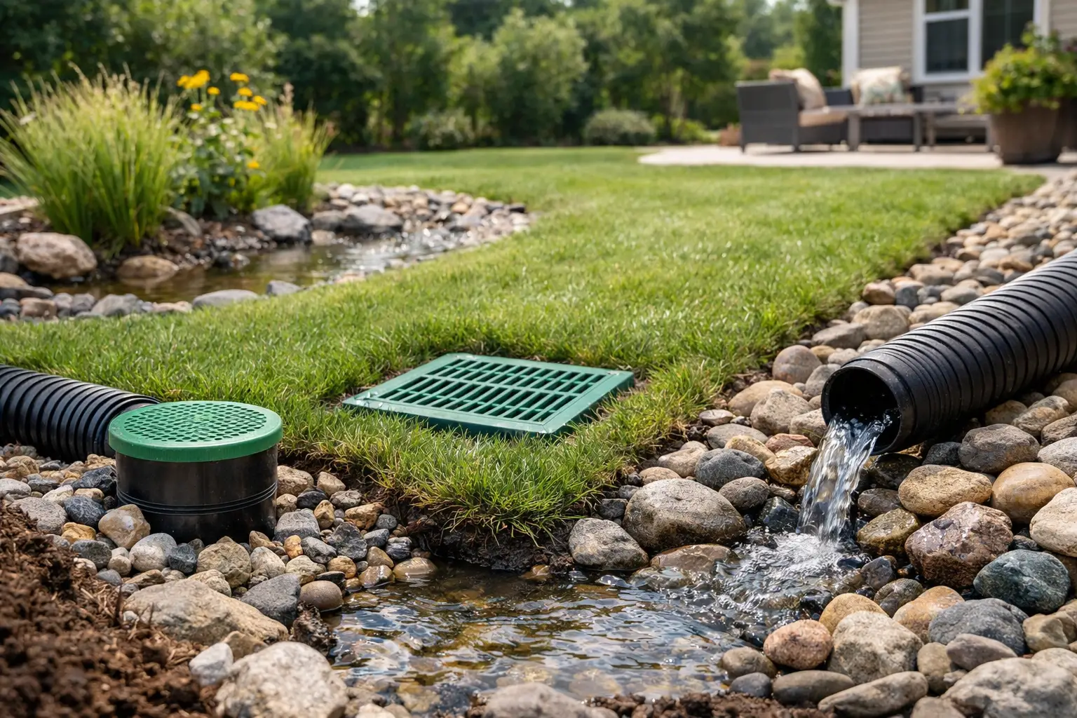 Read more about the article Yard Drainage Solutions for Homeowners That Last
