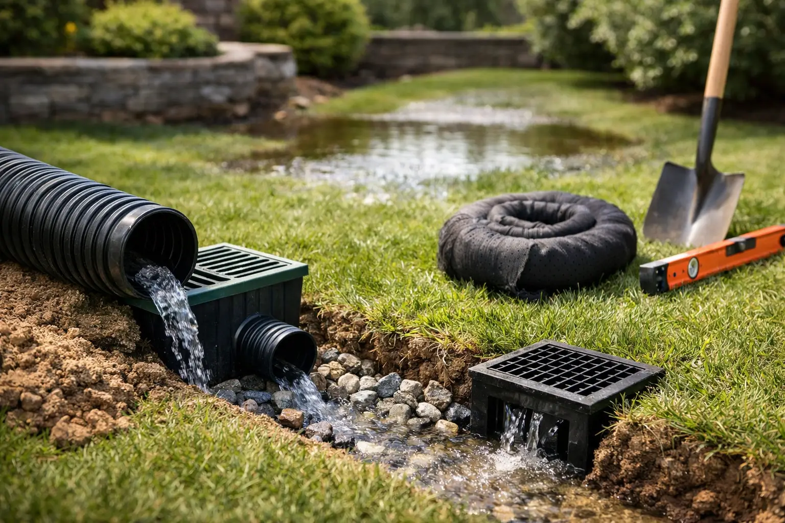 Read more about the article How to Choose Yard Drainage Fixes That Last